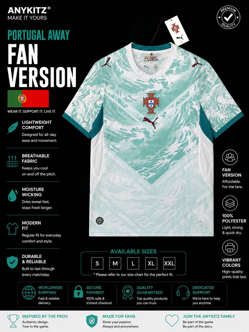Portugal 2026 Away World Cup