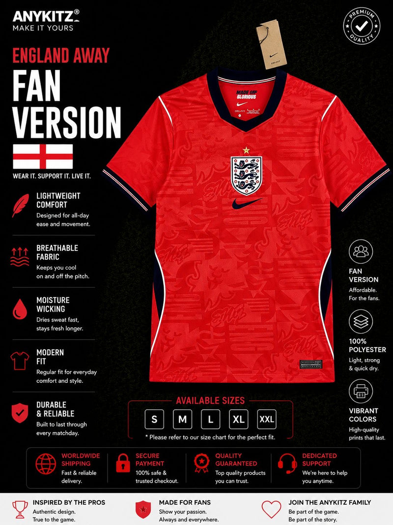 England 2026 Away World Cup