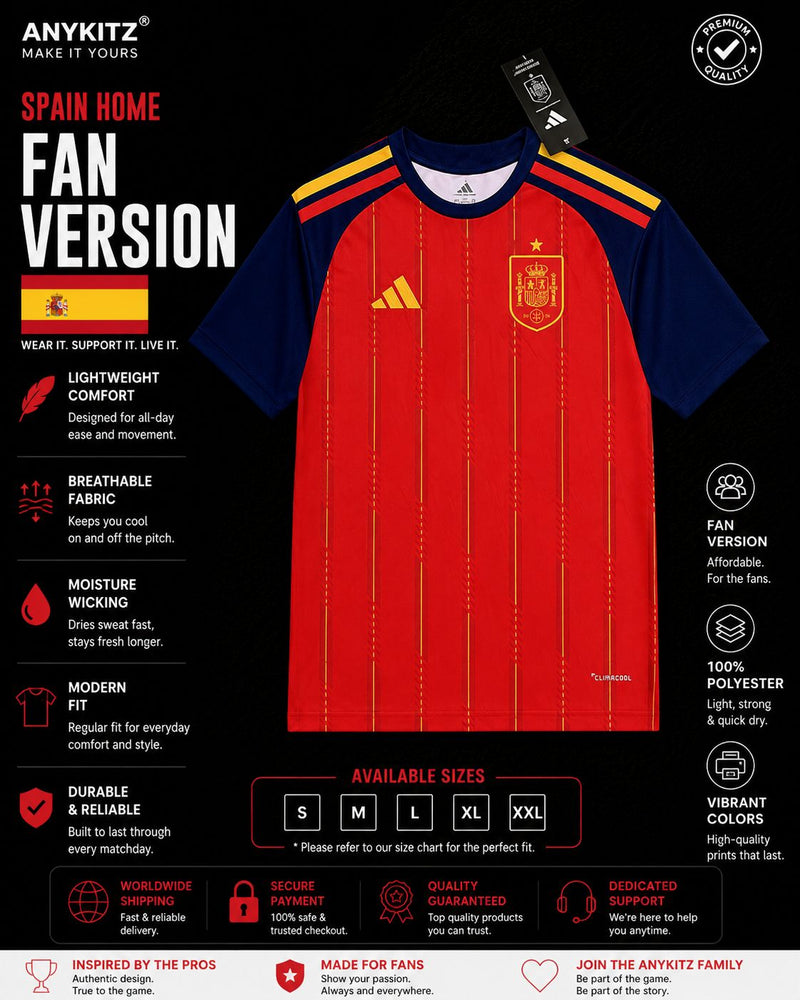 Spain 2026 Home World Cup