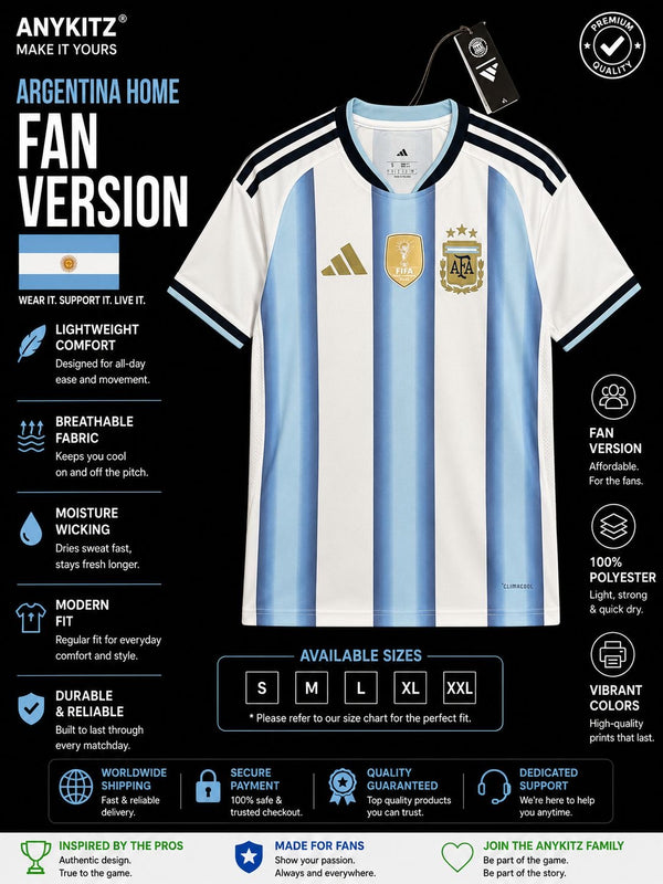 Argentina 2026 Home World Cup