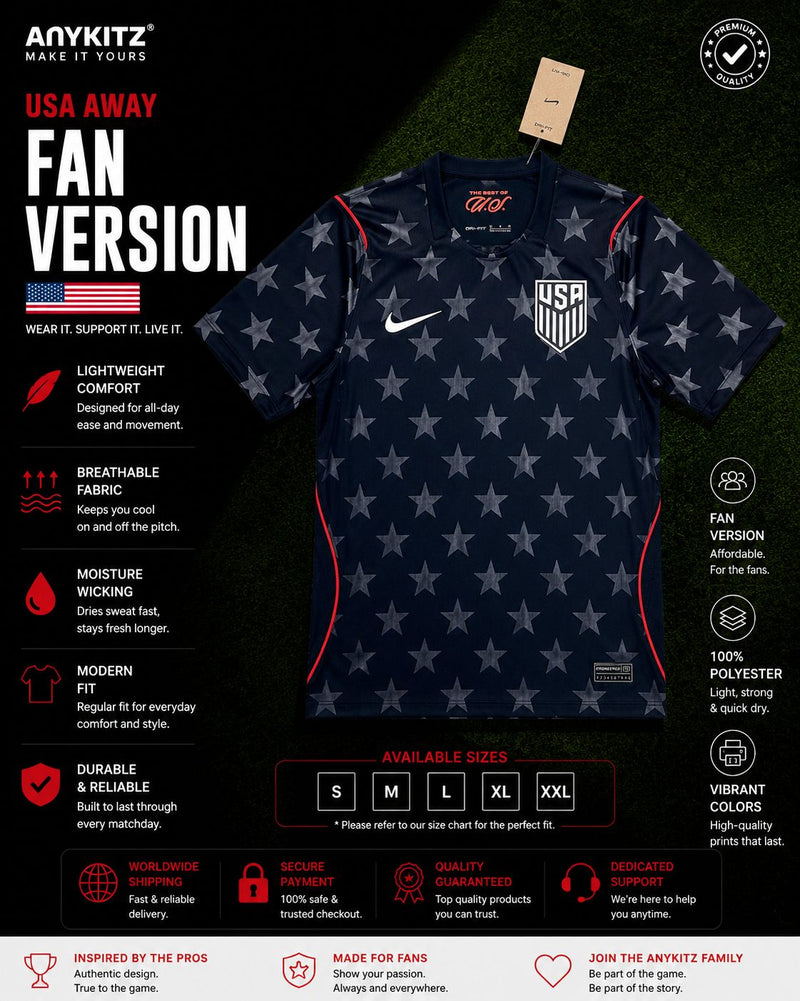 USA 2026 Away World Cup