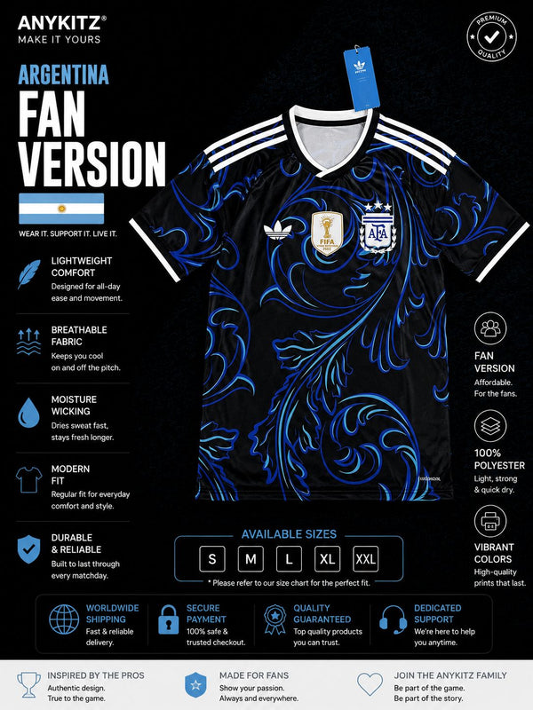 Argentina 2026 Away World Cup