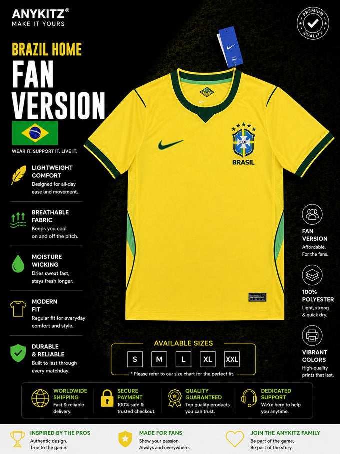 Brazil 2026 Home World Cup